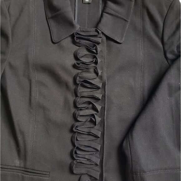 St. John Ruffled Blazer M - Picture 6 of 7